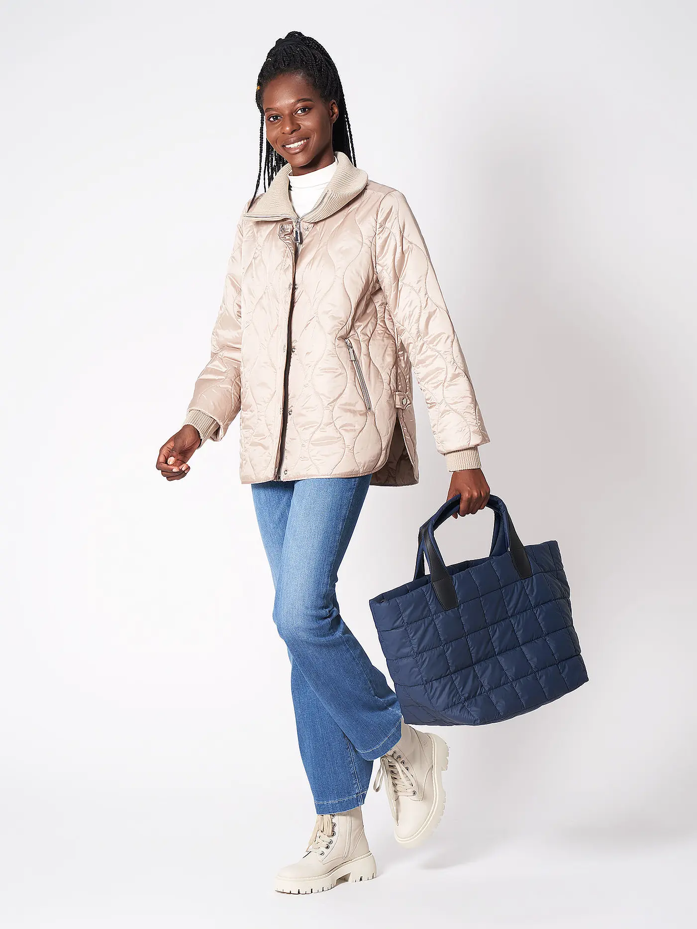 VEE COLLECTIVE | Tasche - Shopper  PORTER TOTE Medium | dunkelblau